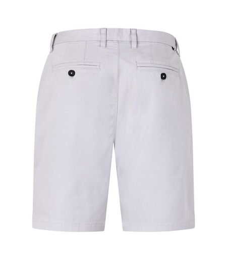 Mens Alscot Cotton Blend Chino Shorts Light Grey Ted Baker