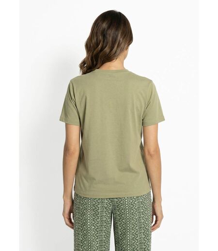 T-shirt manches courtes broderie sunset