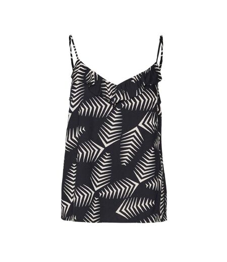 Débardeur noir/beige femme vero moda kanya