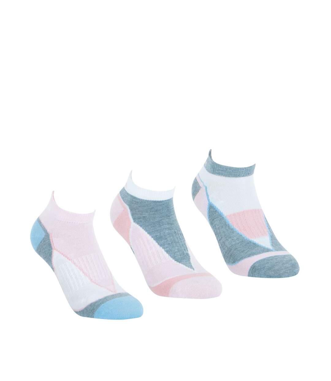 Lot de 3 paires de chaussettes basses femme Lifestyle Wilson