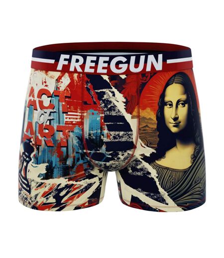 Lot de 4 boxers homme Pop Art Style  Freegun