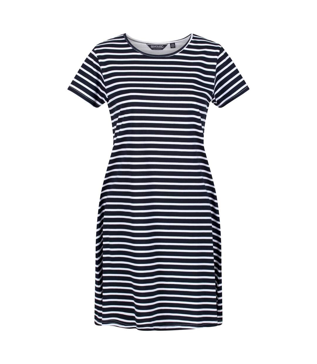 Robe trapèze balia femme bleu marine / blanc Regatta-1