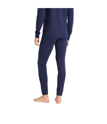 Mens Blaze Base Layer Leggings Dark Blue Animal