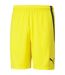 Short De Foot Motif/style Rayure Latérale Teamliga Homme Jaune Noir Puma-1