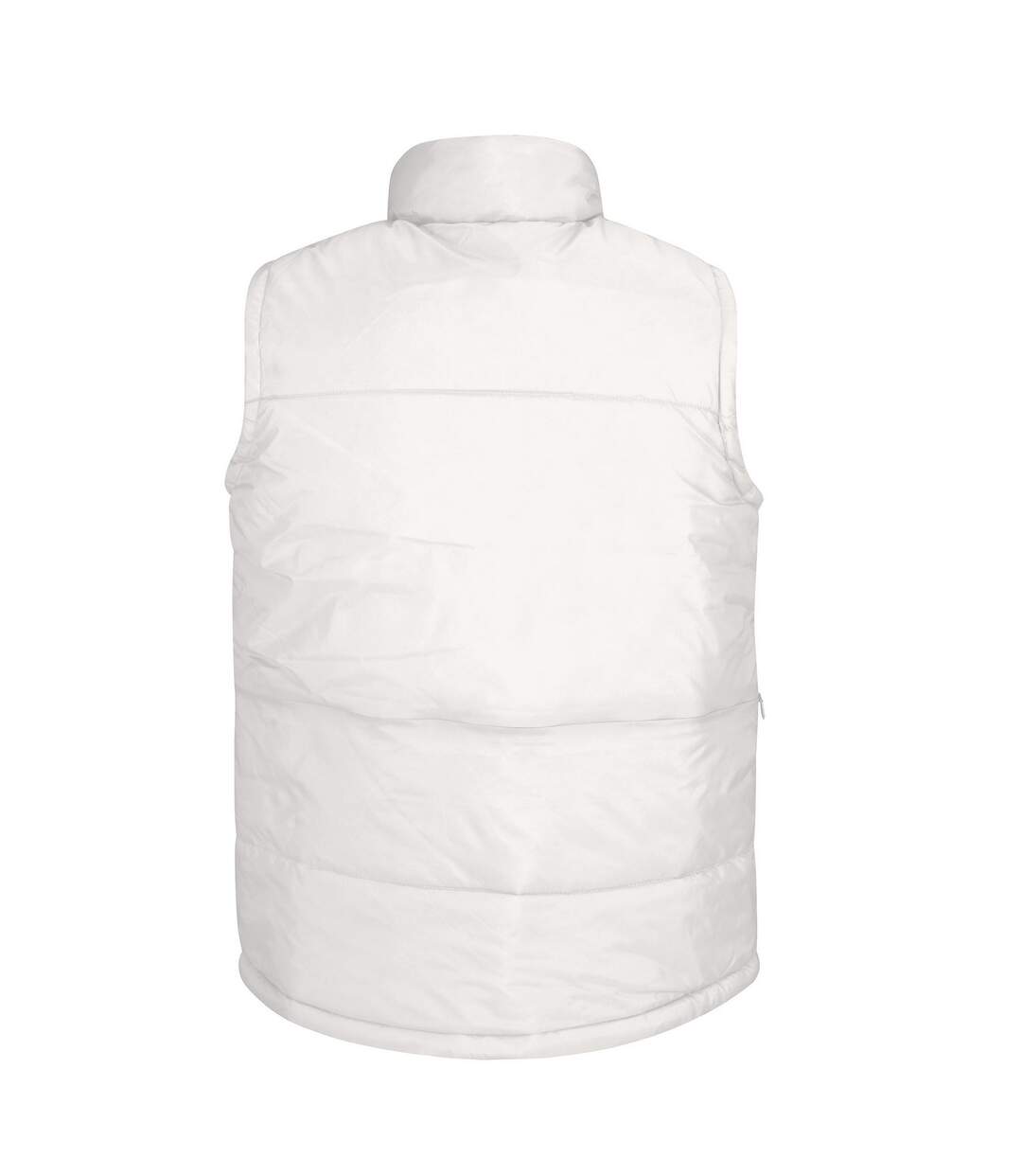 Veste Sans Manches Motif/style Uni Homme Blanc B&C-2