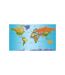 Papier Peint XXL World Map : Colourful Geography II 280x500cm-2