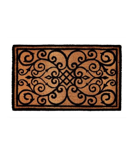 Vintage doormat one size brown/black Groundsman