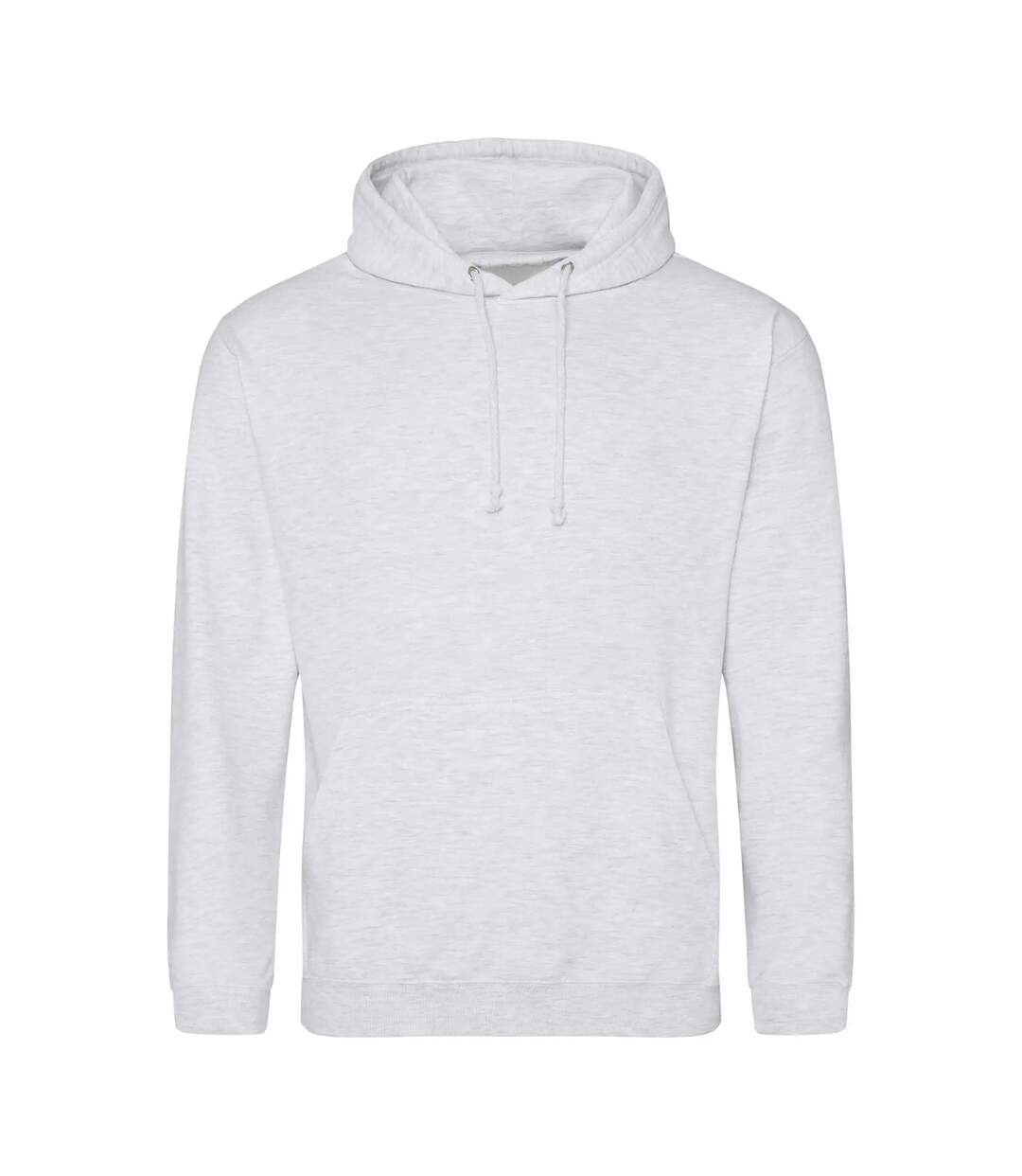 Sweat À Capuche College Adulte Cendre Chiné Awdis-1