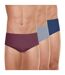 Lot de 3 slips taille haute fermé homme Trio Fantaisie Eminence-2