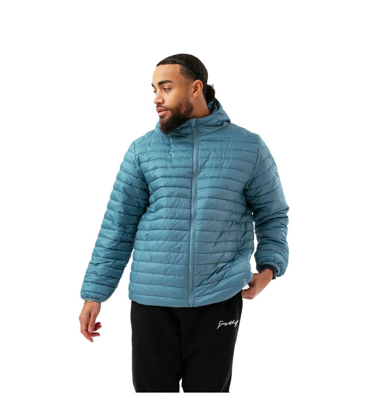 Hype Mens Puffer Jacket (Blue)