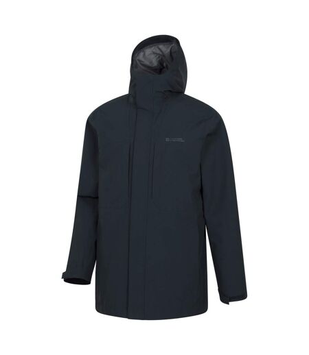 Mens Ridge Waterproof Jacket Navy Mountain Warehouse