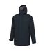 Mens Ridge Waterproof Jacket Navy Mountain Warehouse-3