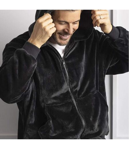 Warm Fleece Snoodie Hoodie for Men - Winter Sweatshirt Blanket Hoodie