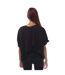 T-shirt Manches Courtes Motif/style Trèfle Femme Noir Adidas-3