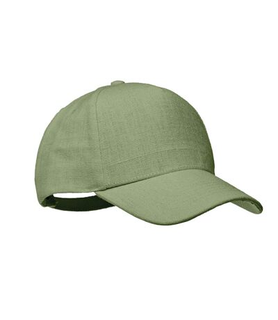 Naima Hemp Baseball Cap Green MidOcean