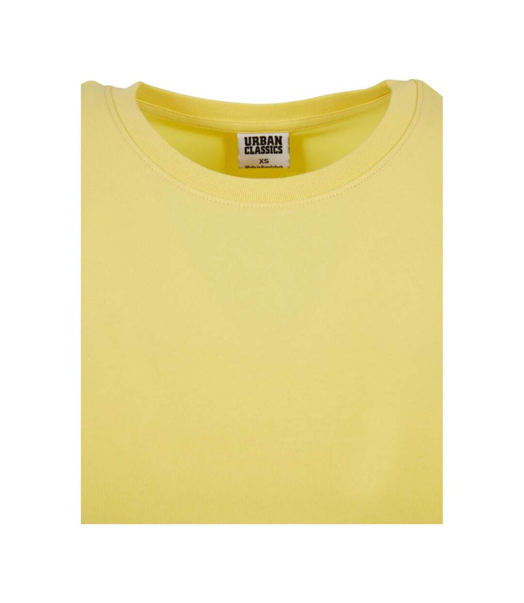 T-shirt Court Femme Vieux Jaune Urban Classics-4