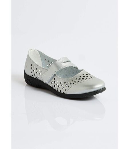 Ballerines babies cuir largeur confort