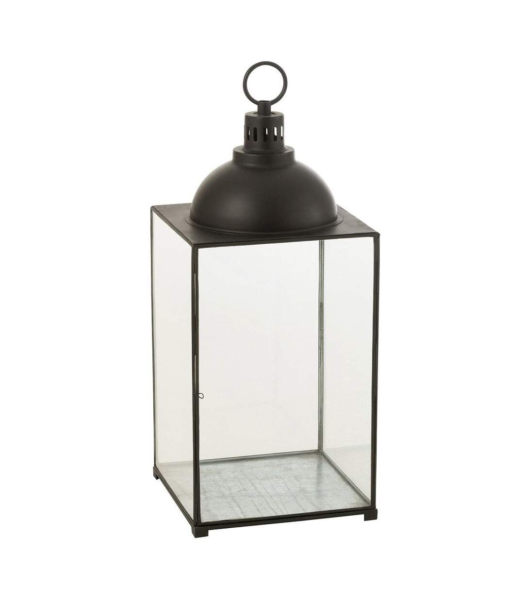 Lanterne Design en Verre Hagrid 85cm Noir-1