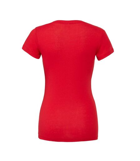 Bella + Canvas Womens/Ladies The Favourite T-Shirt (Red) - UTRW9362