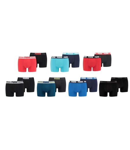 Boxer PUMA pour Homme Qualité et Confort -Assortiment modèles photos selon arrivages- Pack de 6 Boxers PUMA Coton Surprise
