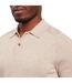 Polo Manches Raglan Motif/style Côtelé Homme Taupe Ted Baker-4