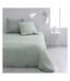 Couvre lit vert + 2 taies d'oreiller today 260x240cm-1