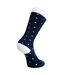 Dare 2B Womens/Ladies Dotted Ski Socks (Moonlight Denim/White) - UTRG9735