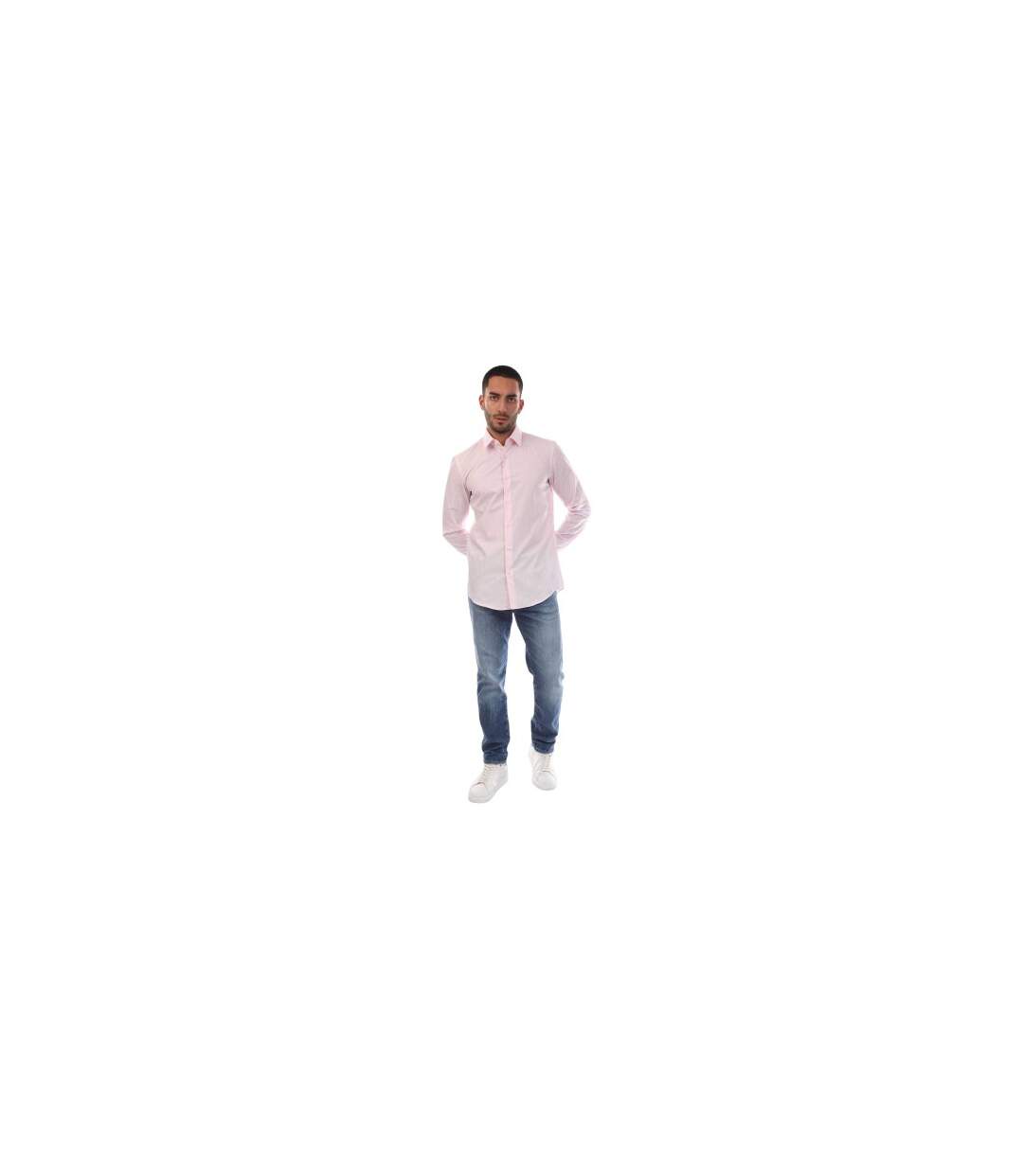 Chemise Hank S Homme Rose Boss-1