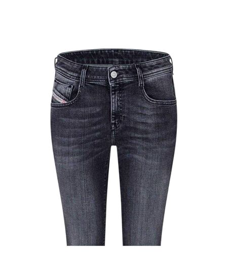 Jean 1969 D-ebbey Bootcut Et Évasé Femme Noir Délavé Diesel