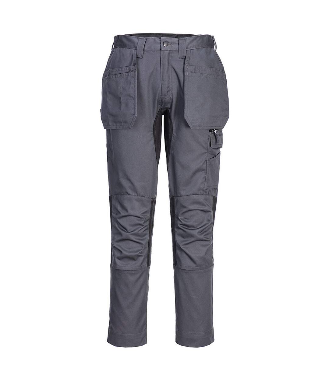 Pantalon De Travail Homme Gris Métal Portwest-1