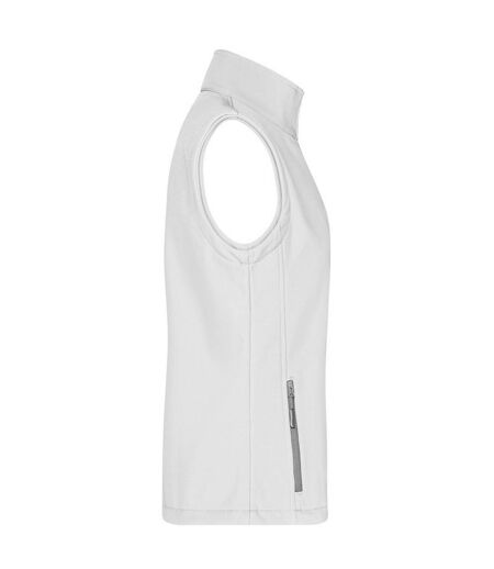 Veste Sans Manches Promo Femme Blanc James And Nicholson