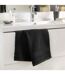 Serviette de Toilette Tendresse 50x90cm Noir-2