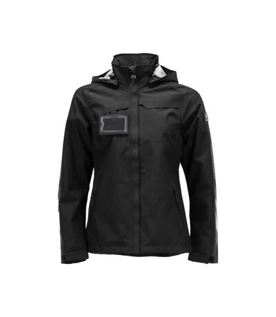 Womens/ladies Accelerate Shell Jacket Black Mascot