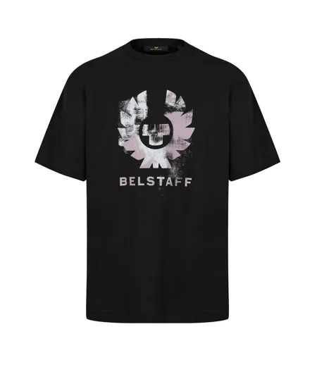 T-shirt Motif/style Phénix Homme Noir Belstaff