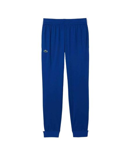 Mens Sportsuit Tennis Jogging Bottoms Blue Lacoste
