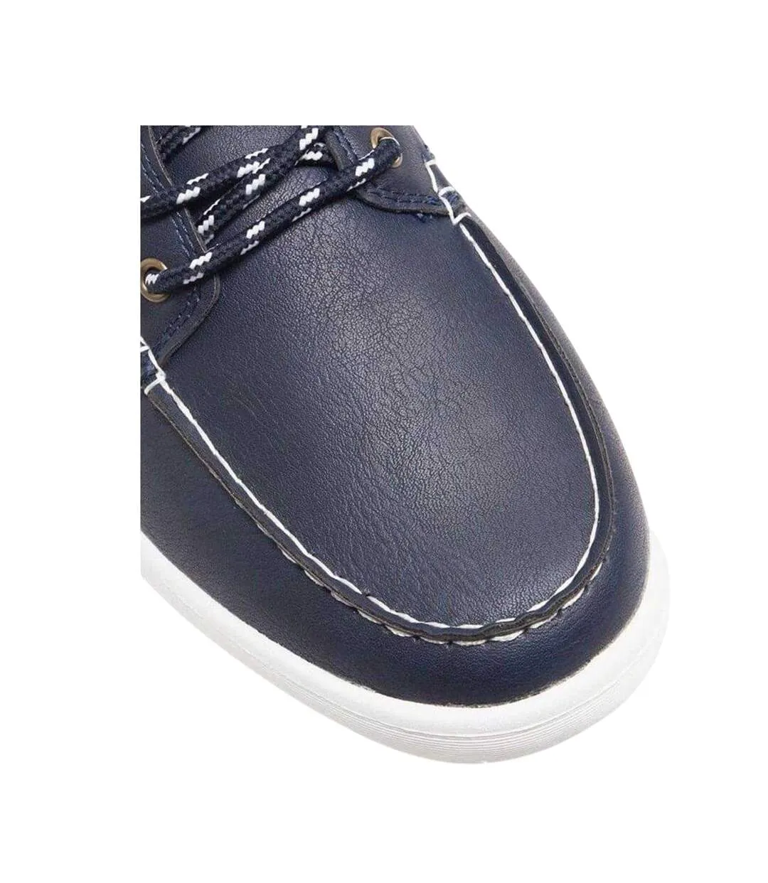 Chaussures Bateau Vulkan Homme Bleu Marine Lambretta-4