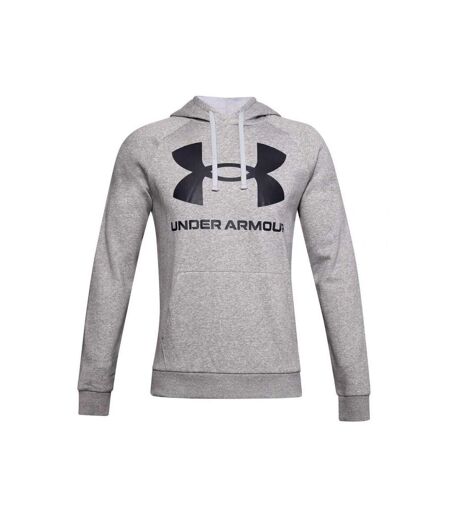 Sweat À Capuche Rival Homme Gris Under Armour