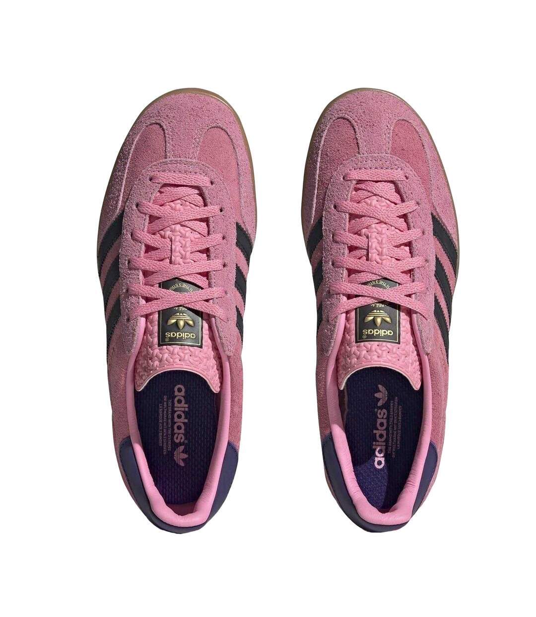 Baskets Gazelle Femme Rose Bleu Marine Adidas-4