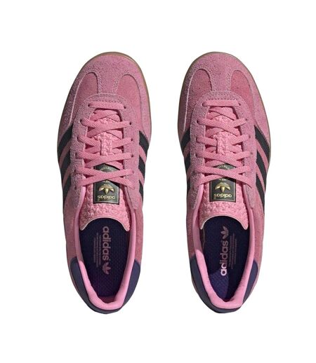 Baskets Gazelle Femme Rose Bleu Marine Adidas