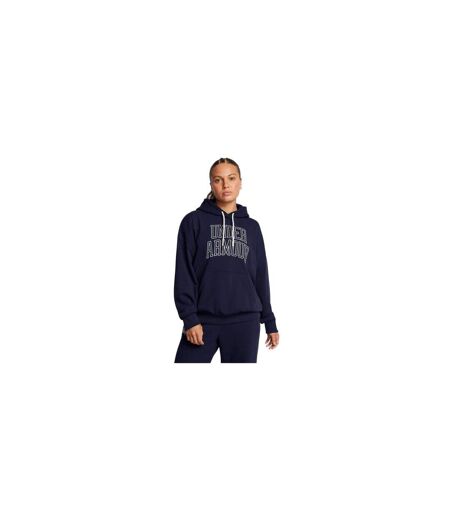 Sweat À Capuche Motif/style Icône Icon Femme Bleu Under Armour