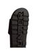 Womens/ladies core embossed sliders black Hunter-2