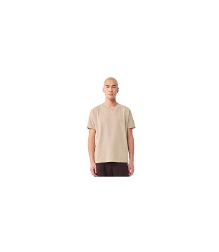T-shirt Motif/style Délavé Adulte Marron Kaki Bella + Canvas
