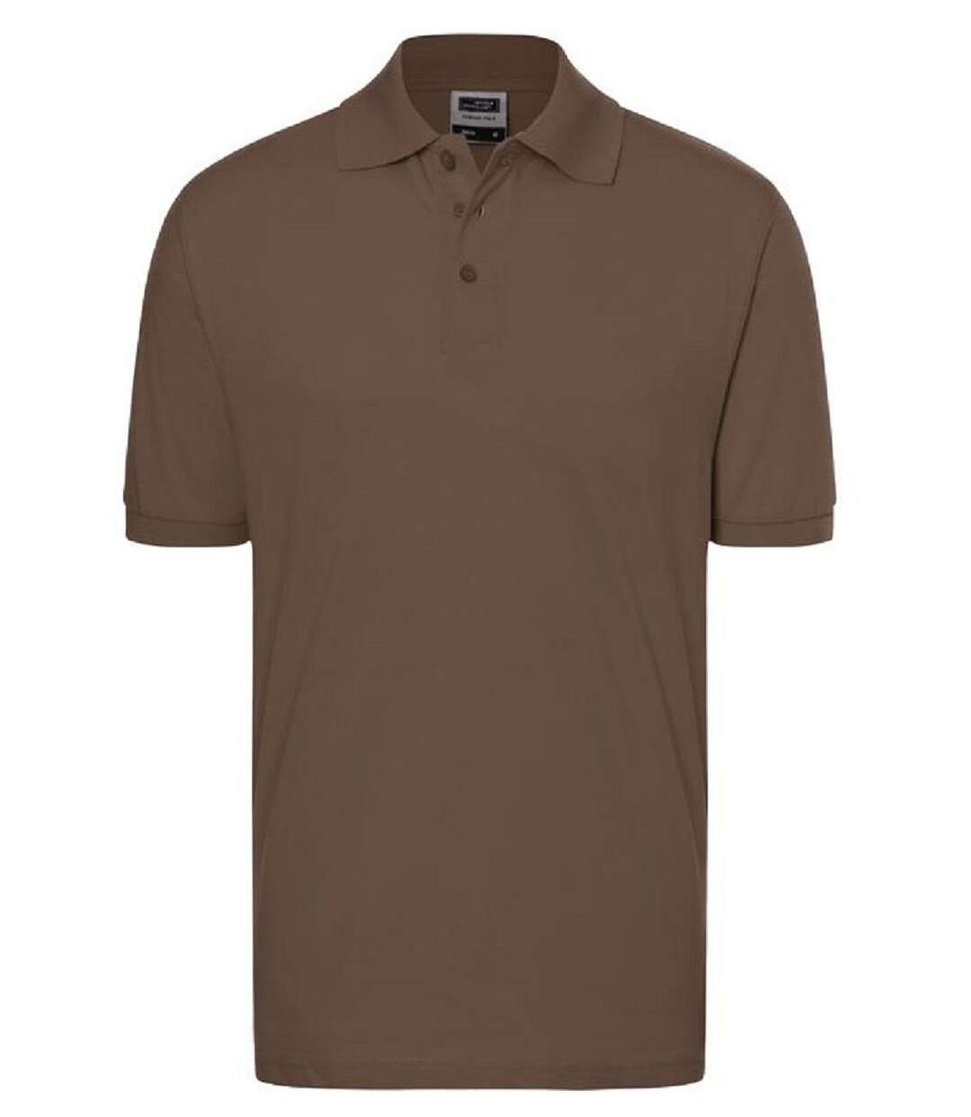 Polo manches courtes - Homme - JN070C - marron