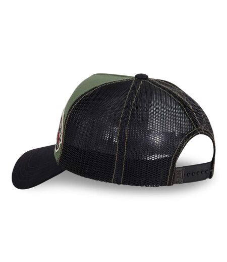 Casquette trucker avec filet en sergé de coton Patches Vondutch