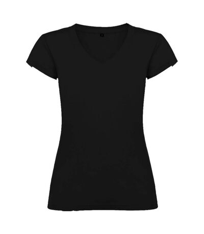 Roly Womens/Ladies Victoria T-Shirt (Solid Black) - UTPF4232
