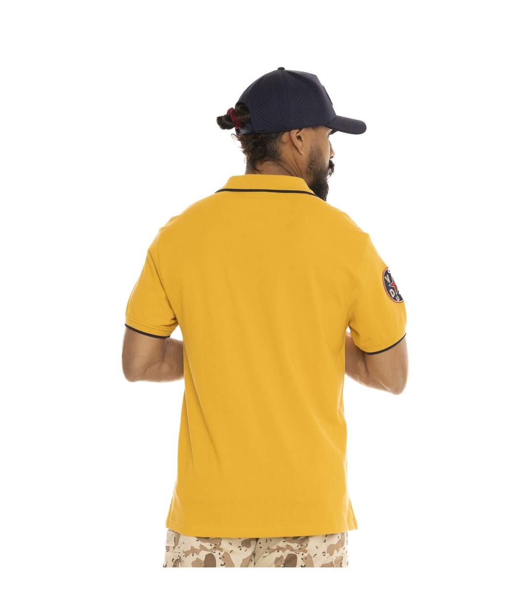 Polo homme manches courtes avec patchs Superior Vondutch-4