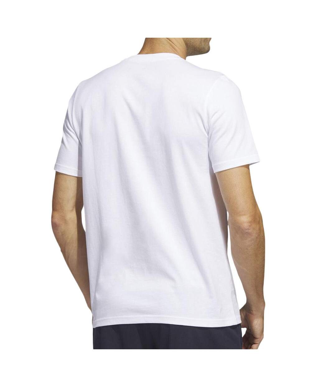 T-Shirt blanc homme adidas camor-2