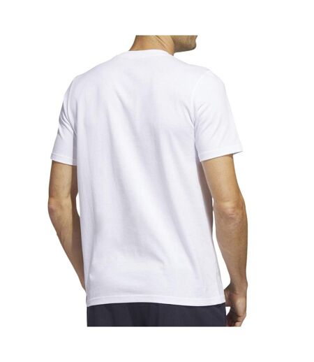 T-Shirt blanc homme adidas camor