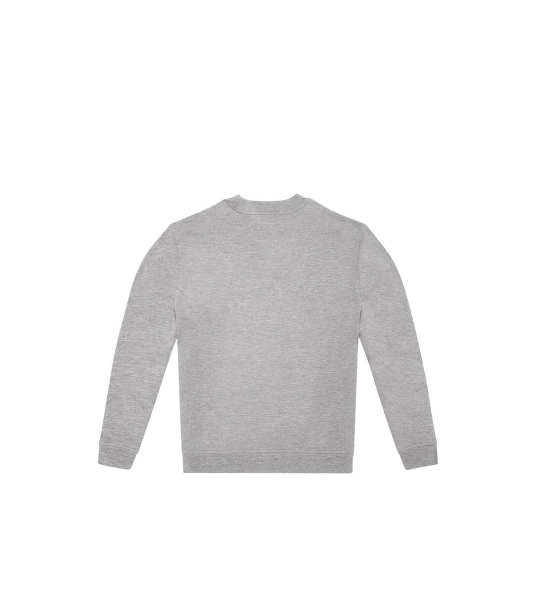 Unisex adult id.332 crew neck sweatshirt sport grey B&C-2