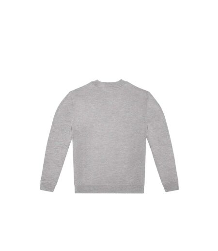 Unisex adult id.332 crew neck sweatshirt sport grey B&C